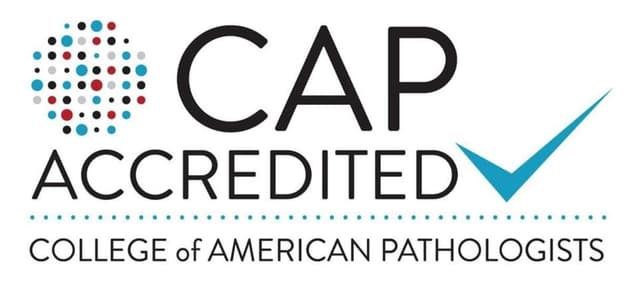 CAP accredited laboratory