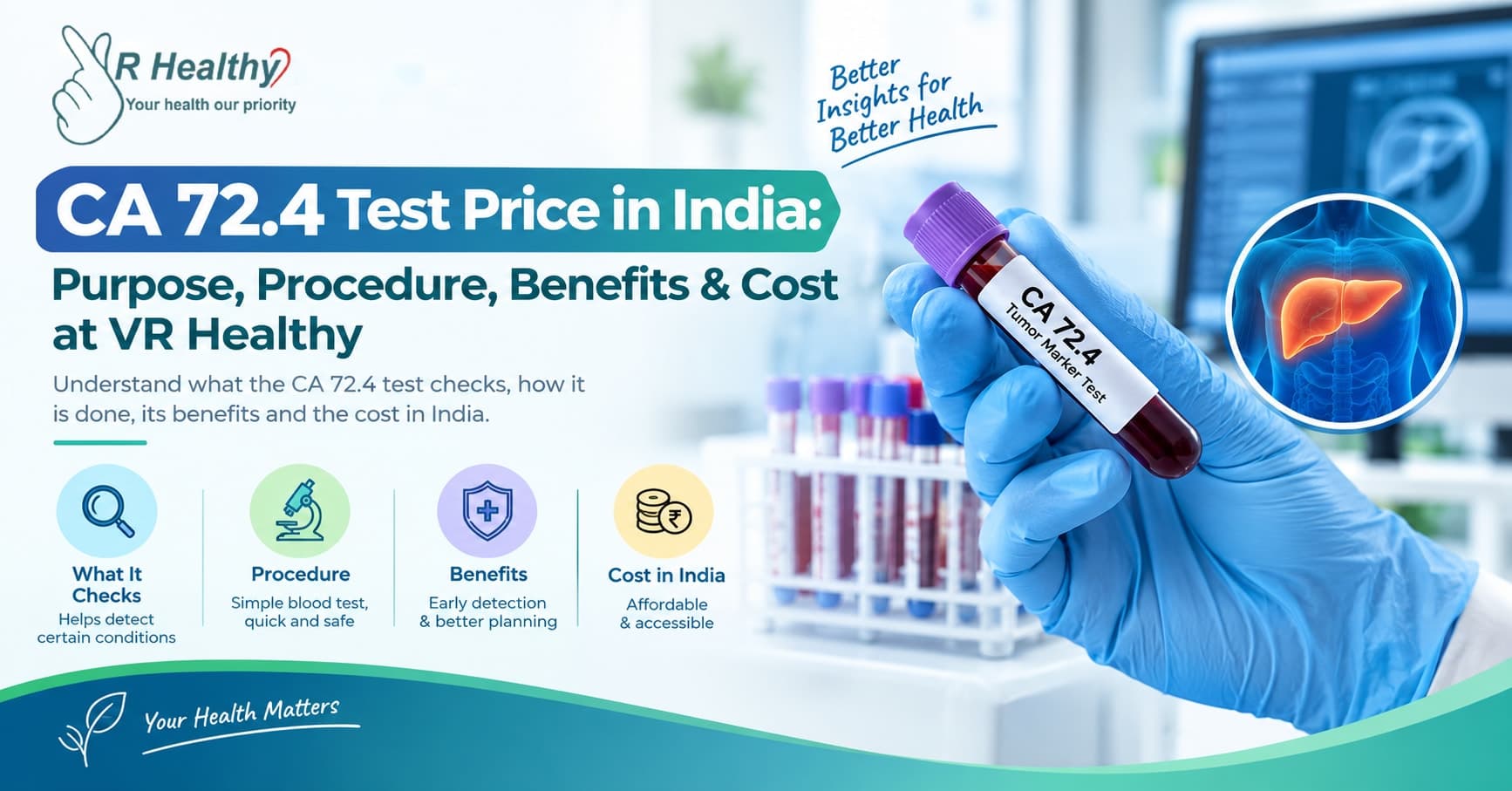 CA 72.4 Test Price in India: Purpose, Procedure, Benefits & Cost at VR Healthy